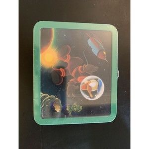 Hallmark School Days 1950s Donald Duck & Dragon Mini Tin Lunch Box NEW SEALED